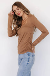 Kailee Top | Camel